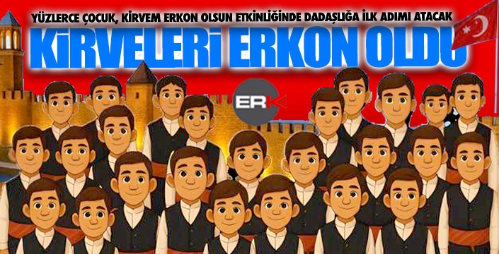 Yüzlerce çocuğun kirvesi ERKON oluyor...