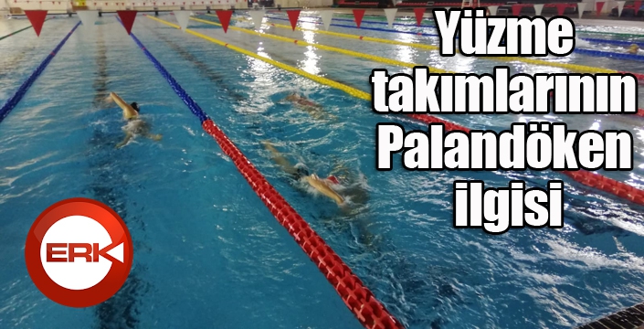 Yüzme takımlarının Palandöken ilgisi