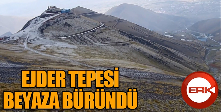 Zirve saniyeler içerisinde beyaza büründü
