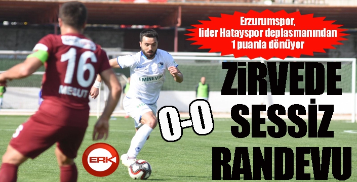 Zirvede sessiz randevu...